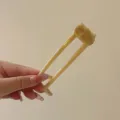 Beige cat-shaped acetate U-shaped hair fork accessory for elegant lazy hair styling - Slim Cat / Beige