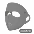 Masque de protection UV intégral respirant avec technologie de refroidissement gris - Full Face Protection Style / Gris foncé