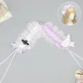 Χαριτωμένη ιαπωνική κοδέρα μαλλιών Lolita με φιόγκο και φτερά, ιδανική για αξεσουάρ cosplay. - Polychromi Kordela - Mov