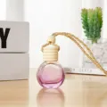 Glas Auto Parfum Flasche Anhänger, 10ml ätherisches Öl Aroma Diffusor Flasche Detail - Lila
