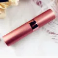 Tragbare 15ml nachfüllbare Parfüm Zerstäuber Flasche, elegante Roségold Glas Fein Sprühflasche. - Rosa