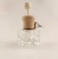 Car air vent perfume glass bottle empty diffuser clip auto interior decoration accessory - 8ml Single Hole Water Cube