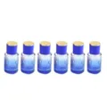 30ml blauwe glazen parfumflesjes navulbare fijnemist spray voor cosmetica reizen - Blauw