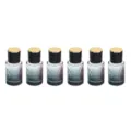 30ml glas parfum fles verstuiver fijne nevel pomp verloopkleur lege cosmetische container - Zwart