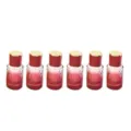 flacone profumo vetro 30ml bottiglia spray rossa campione cosmetico ricaricabile - Rosso