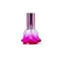 flacone di profumo in vetro a forma di rosa da 6ml con tappo rosa bottiglia di campione - Rosa