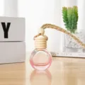 10ml Auto Parfuem Flasche Glas Atmosphaere Duftol Haengend Rosa Fluessigkeit Lufterfrischer - Rosa