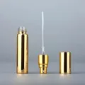 Flacone di profumo in vetro galvanizzato oro 10ml contenitore spray atomizzatore portatile. - 10ml / Oro
