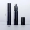 Vista dettagliata del flacone atomizer per profumo in vetro vuoto da 10 ml con cappuccio. - 10ml / Nero