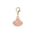 Roze schelphanger met Summer-tekst en karabijnsluiting voor DIY sieraden - Zomer Roze Schelp Hanger (LXK-DGB1899)