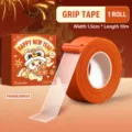 Orange mesh cloth double-sided tape for Festival couplets, high viscosity 1.5cm x 10m roll. - Boxed Width 1.5cm Length 10m