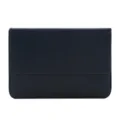 Astuccio per penne in pelle con chiusura magnetica, grande custodia per studenti ufficio. - Nero Crazy Horse
