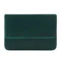 Astuccio per penne in pelle crazy horse verde scuro 12 fessure, custodia magnetica. - Verde Scuro Crazy Horse