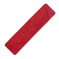 Rotes Leder Stifteetui handgemachte gepraegte Fueller Tasche Vintage Schutz Stiftehalter Etui - Geschnitztes rotes Leder / 1 Stück/Packung