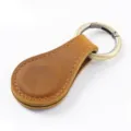 Premium leather magnetic hat clip multi-functional travel bag storage clip bookmark holder - Crazy Horse Brown