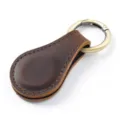 Genuine leather magnetic clip multi-functional portable holder for travel backpack daily use. - Crazy Horse Coffee