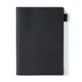 Echtes Leder Notizbuch Hülle A5 A6 Planer Schutzhülle schwarze Tagebuch Tasche Organizer - A5 / 88 Blatt Liniertes Papier / Schwarz