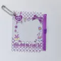 Bolsa de almacenamiento de insignias de PVC morado transparente, bonita bolsa ita. - Púrpura