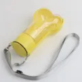 Bouteille d'eau portable pour animal de compagnie en forme d'os, gourde légère pour chien. - Gourde Portable Os / Jaune