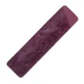 Etui a stylo en cuir gaufre violet vintage, pochette de stylo plume faite main et protection. - Cuir sculpté violet / 1 Pièce/Paquet