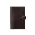 Vintage Leder Tagebuch Notizbuch Handgemacht A5 A6 Planer Business Retro Bucheinband Notiz - Leeres Dowling-Papier 96 Blatt (A6) / Braun