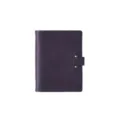 Leder Notizbuch Vintage Tagebuch lila Ringband A5 A6 Business Planer Schreibwaren top - Leeres Dowling-Papier 96 Blatt (A7) / Lila