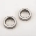 Paire d'anneaux fermés lisses en acier inoxydable pour la création de bijoux DIY - 14x4x10mm (10 Pièces/Paquet) / Acier