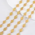 DIY gold cat paw chain necklace bracelet making stainless steel components - Cat Claw / 7X10.7mm (1 Meter/Pack) / Gold
