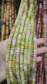 4x8mm multi-color ice cracked jade abacus beads for handmade DIY jewelry - 50 Pieces/Pack / Transparent Dopamine