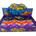 Set de 12 juguetes de cuerda de murciélago de Halloween para regalos de fiesta infantil - Juego de 12 / Araña Giratoria
