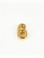 Gouden Nummer 6 Bedel voor DIY Armband en RVS Mesh Horlogeband Sieraden Accessoire - Cijfer 6