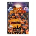 Professionelles Halloween Ballonbogen Set mit gruseligen Geist und Kürbis Folienballons - 48 Stück Kürbisauge 01 Stil