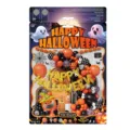 Komplettes kreatives Halloween-Party-Ballondekorationsset mit Geistern und Folienbuchstaben - 53 Stück Kürbis 01 Stil
