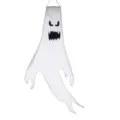 Weiße Halloween-Geist Windsack-Dekoration mit gruseligem Gesicht für Party-Dekor - Ausdruck 1 Dämon (Nicht Leuchtend)