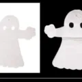 Guirnalda de fantasmas de papel blanco para decoración de Halloween y ambiente festivo - Guirnalda de Fantasma