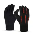 Thermal cycling gloves for outdoor sports, full finger touch screen anti slip winter gloves. - One Size / Monster Claw Gloves - Red