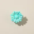 Mini molletta a pinza margherita verde menta da 2,5 cm per frangia e acconciature - Stile Margherita / 2.5cm / Verde Menta Perlato