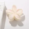 Elegante pinza para el pelo de flor crema con delicados estampados de lazos rosas - A Granel (Sin Embalaje) / #6 Rosa Claro Lazo de Lunares