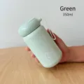 Tragbare 350-ml-Mini-Isolierflasche in Pilzform für Kinder und Studenten in Mintgrün - 350ml / Grün