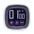 Minuterie de cuisine numérique avec touches tactiles et écran clair pour cuisson. - Minuteur de Cuisine Électronique