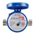 Household mechanical cold water meter DN15 multi-jet tap water meter with clear digital display. - TS-S3002E / Blue