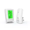 European smart wireless temperature control socket with digital display electronic thermostat. - TS-2000 UK Plug