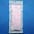 Calze alte a righe alla moda per donna, calze lunghe rosa e bianche dolci e carine. - Taglia unica / Righe Larghe Rosa e Bianche