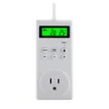 Smart wireless temperature controller socket with LCD screen programmable digital thermostat plug. - TS-3000 US Plug