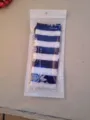 Fashion striped over-the-knee socks for women, cute high-tube long stockings for daily wear. - One Size / Navy Blue Wide Stripes