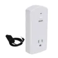 Smart temperature and humidity control socket with sensor probe for remote control app. - US Standard