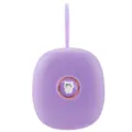 Purple portable vibrating alarm clock variant, compact digital clock for heavy sleepers and students. - Purple