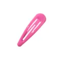 Lebhafte pinke Dopamin-Stil Wassertropfen-Haarklammer für Damen Seitenpony Haarschmuck - Einzelstück / Dunkelrosenrot