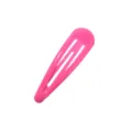 Knallpinke Wassertropfen-Haarspange, langlebiges Metall-Haar-Accessoire für Mädchen. - Einzelstück / Hellrosenrot (#23)
