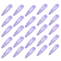Set mit 25 mattvioletten Tropfen-Haarspangen für stilvolle Haar-Accessoires - 25 Stück/Packung / Lila